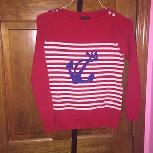 Talbots Anchor Sweater